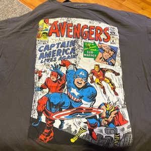 Avengers #4 T-shirt, 2XL